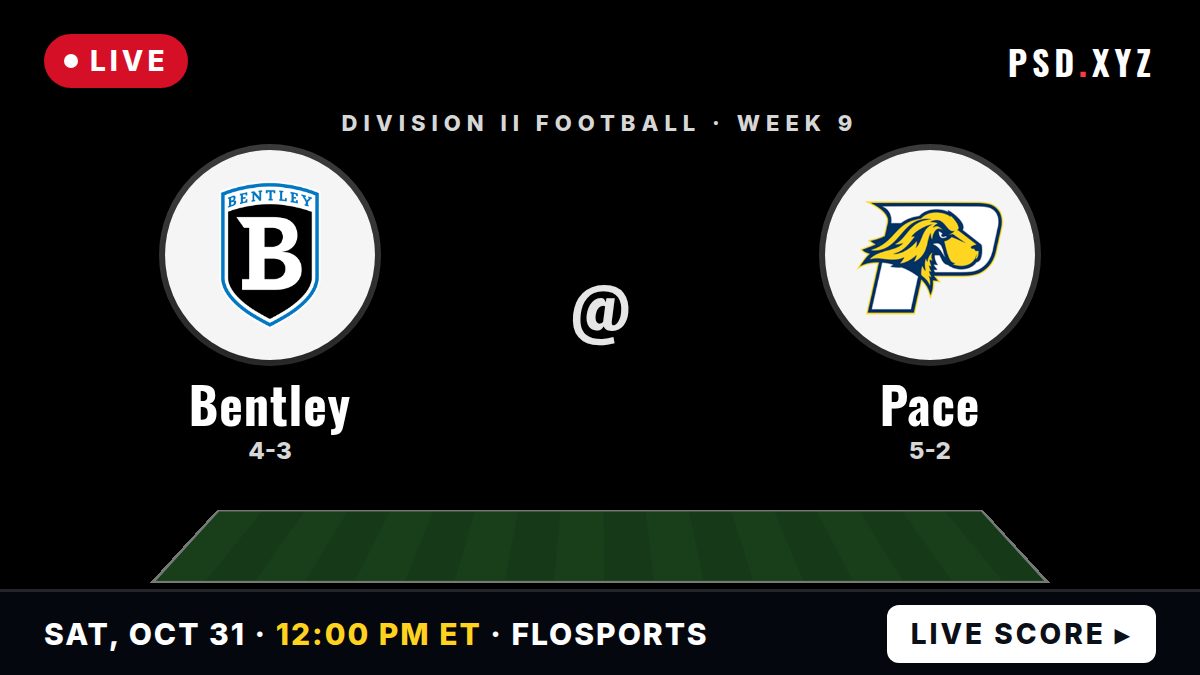 Bentley Falcons vs Pace Setters live on Saturday, October 31, 2026 – watch on PSD.XYZ