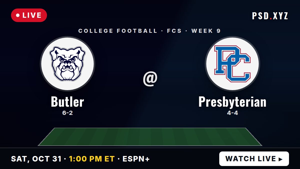 Butler Bulldogs vs Presbyterian Blue Hose preview