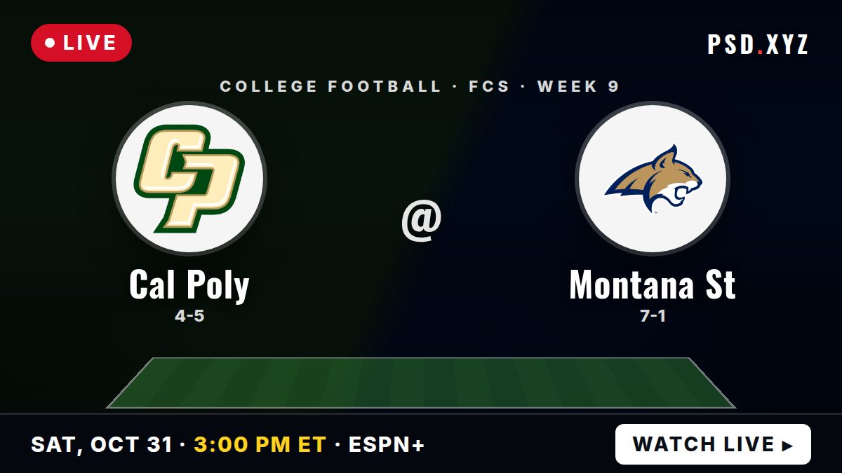 Cal Poly Mustangs vs Montana State Bobcats preview
