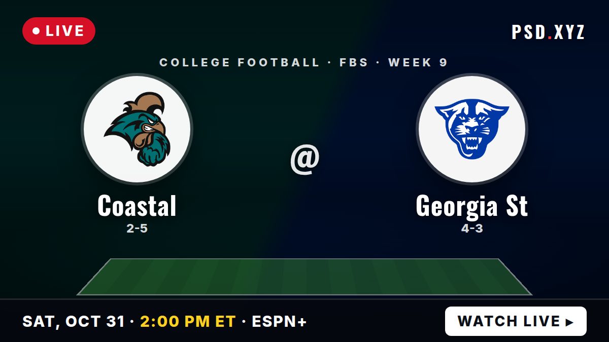 Coastal Carolina Chanticleers vs Georgia State Panthers preview