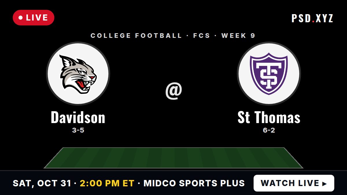 Davidson Wildcats vs St. Thomas Tommies preview