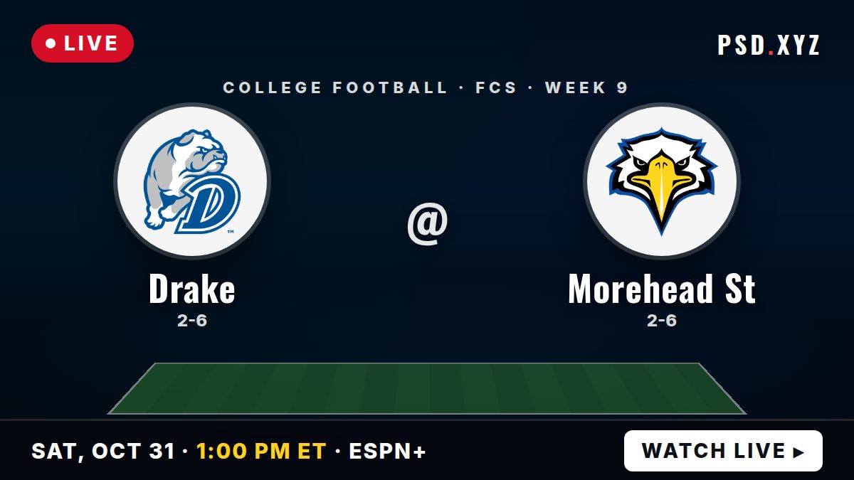 Drake Bulldogs vs Morehead State Eagles preview