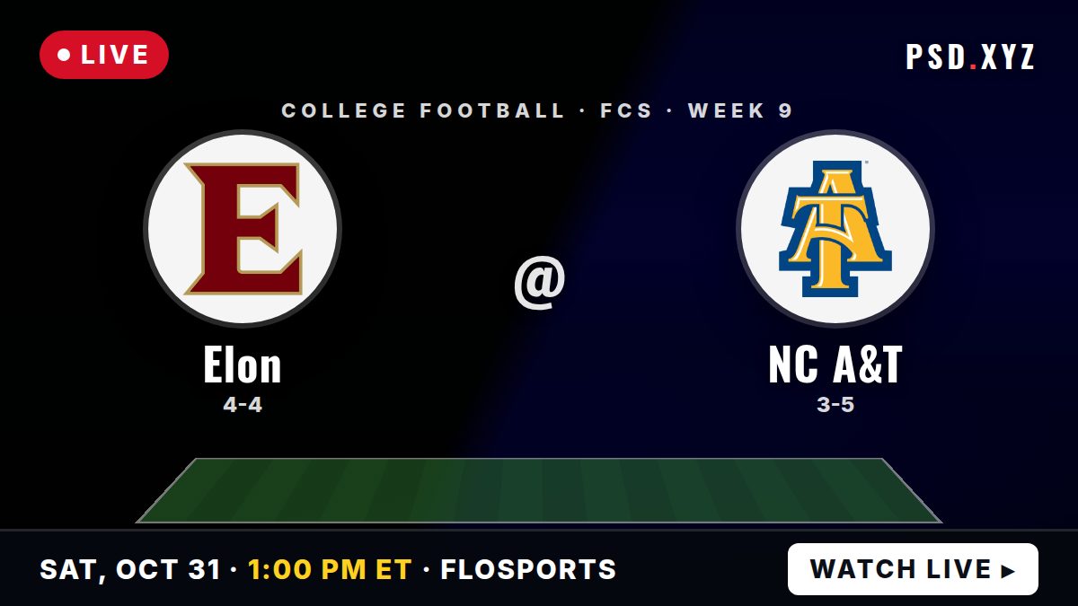 Elon Phoenix vs North Carolina A&T Aggies preview