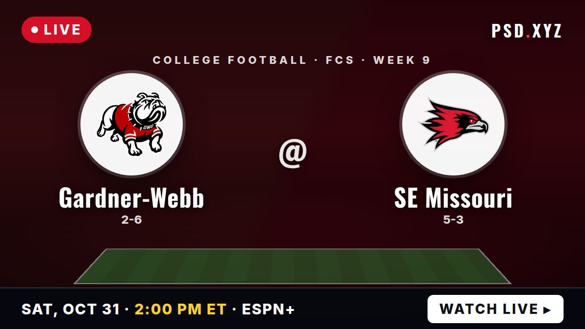 Gardner-Webb Runnin' Bulldogs vs Southeast Missouri State Redhawks preview