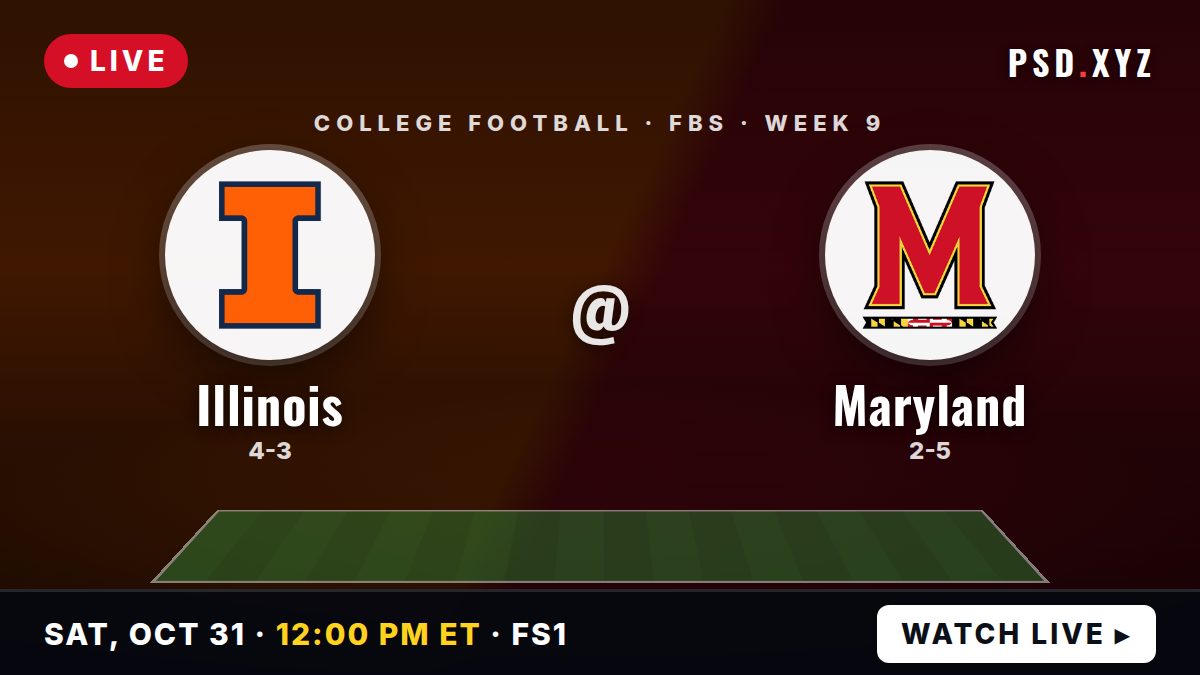 Illinois Fighting Illini vs Maryland Terrapins preview