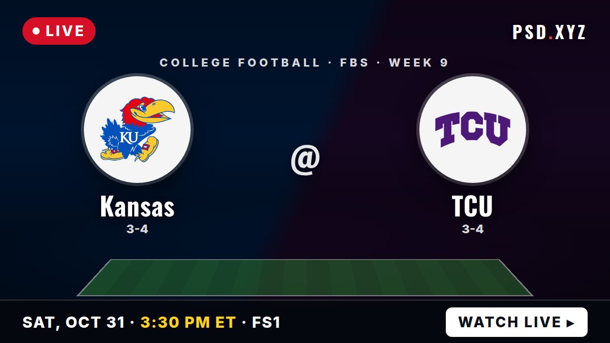 Kansas Jayhawks vs TCU Horned Frogs preview