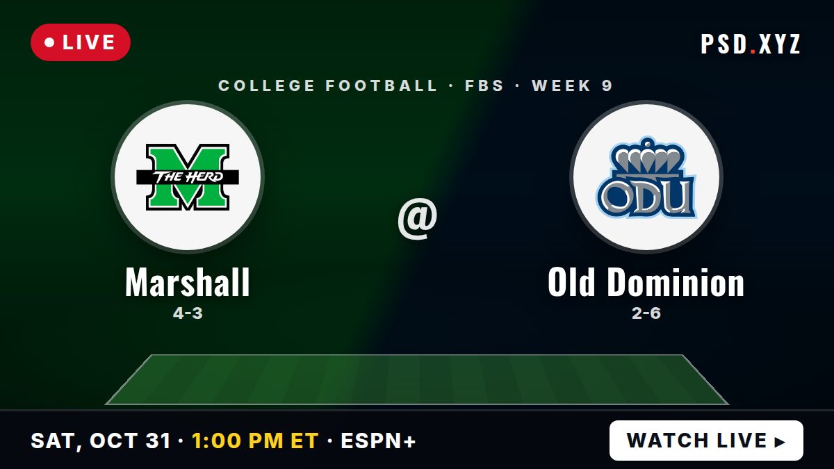 Marshall Thundering Herd vs Old Dominion Monarchs preview