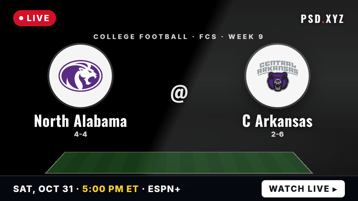 North Alabama Lions vs Central Arkansas Bears preview