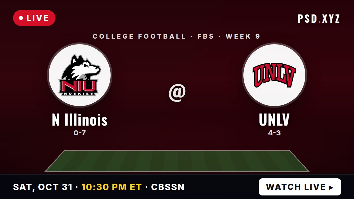 Northern Illinois Huskies vs UNLV Rebels preview