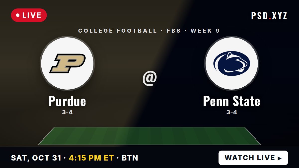 Purdue Boilermakers vs Penn State Nittany Lions preview
