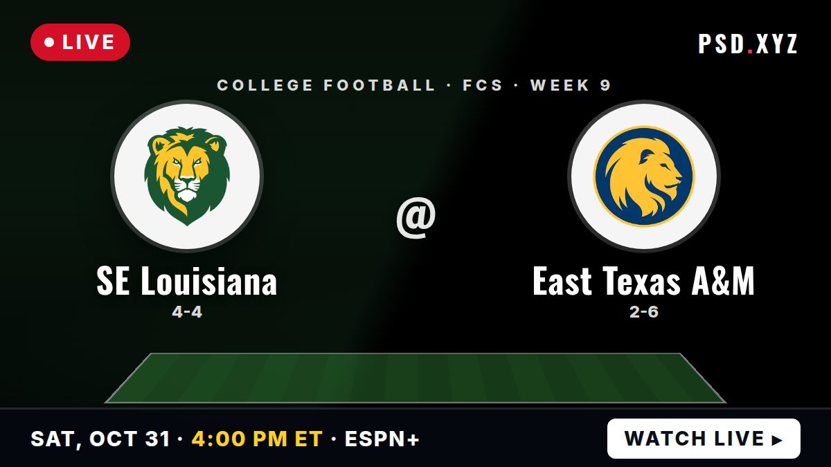 SE Louisiana Lions vs East Texas A&M Lions preview