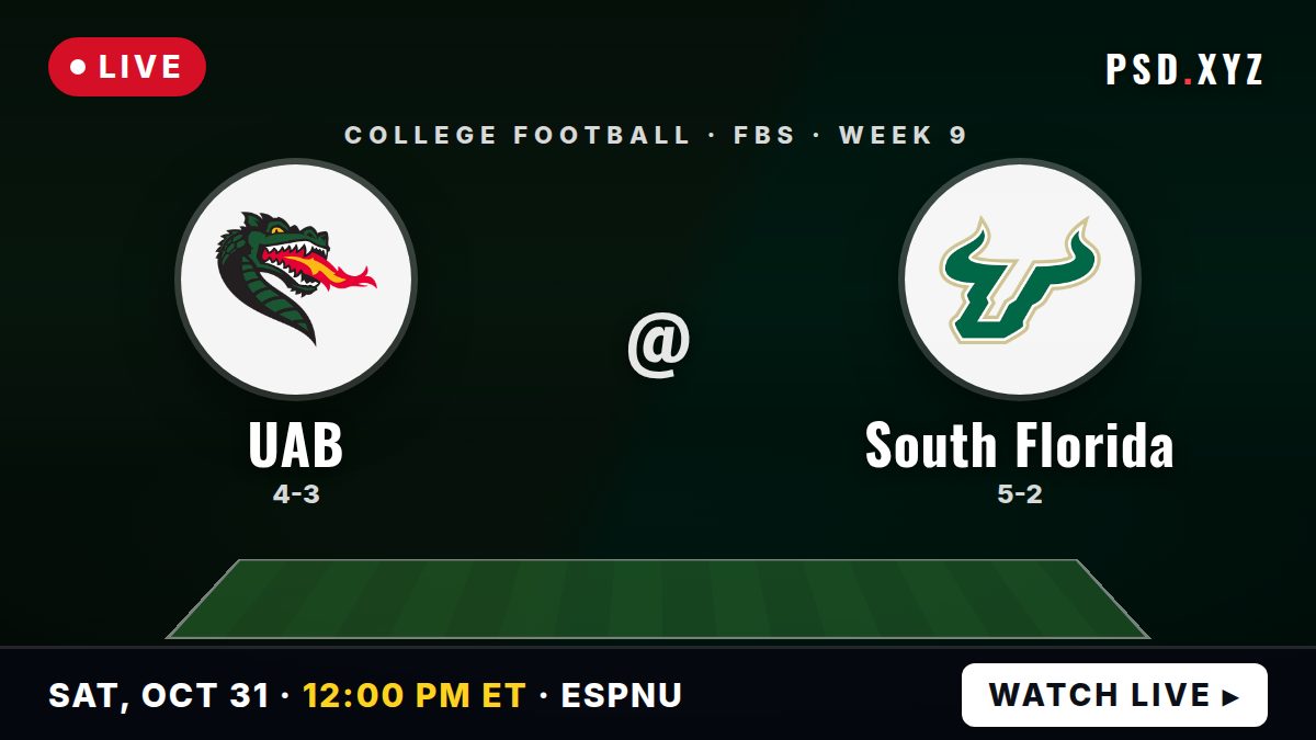 UAB Blazers vs South Florida Bulls preview