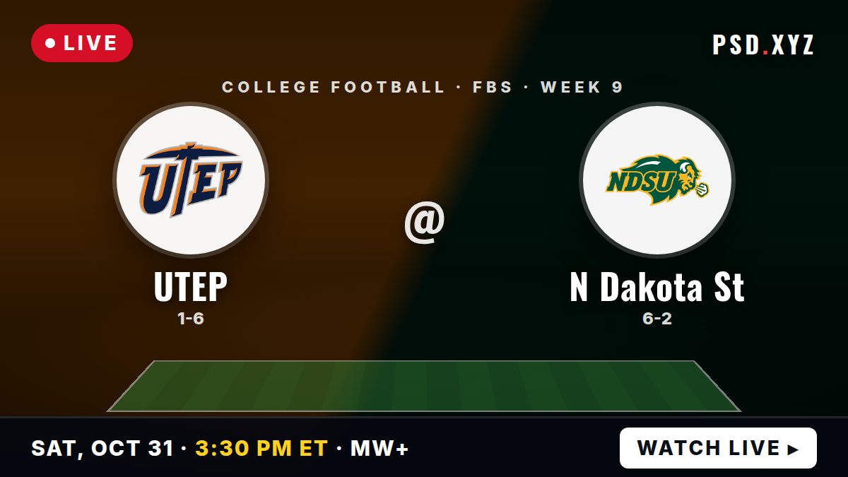 UTEP Miners vs North Dakota State Bison preview