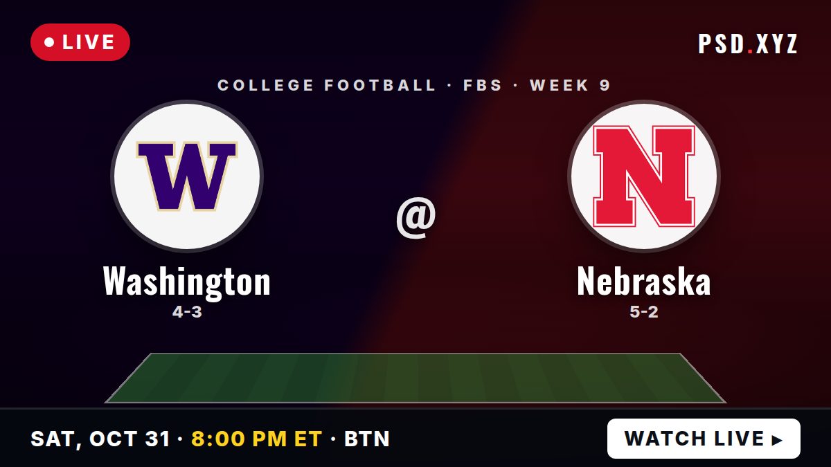 Washington Huskies vs Nebraska Cornhuskers preview
