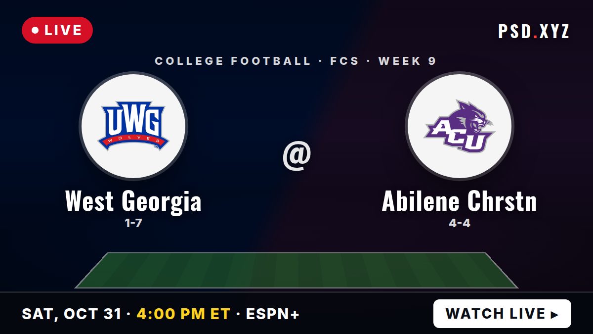 West Georgia Wolves vs Abilene Christian Wildcats preview