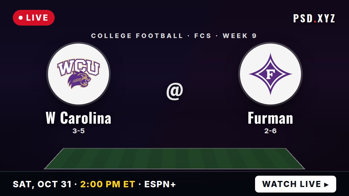 Western Carolina Catamounts vs Furman Paladins preview